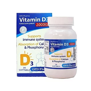 ویتامین د3 او پی دی فارما 2000