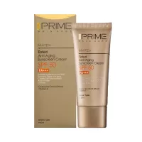 کرم ضد آفتاب جوان کننده پریم رنگی فاقد چربی مدل matex tinted spf50