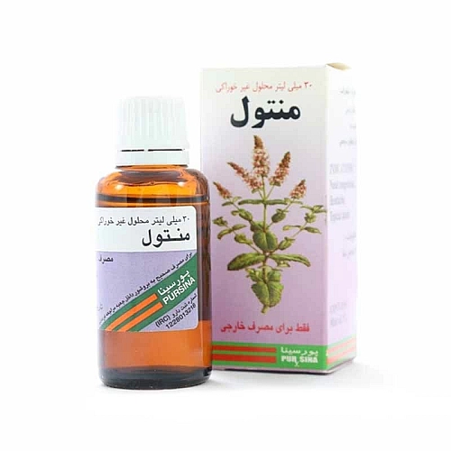 محلول منتول پورسینا خرید قطره منتول