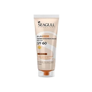 کرم ضد آفتاب سی گل SPF60  فاقد چربی برنز