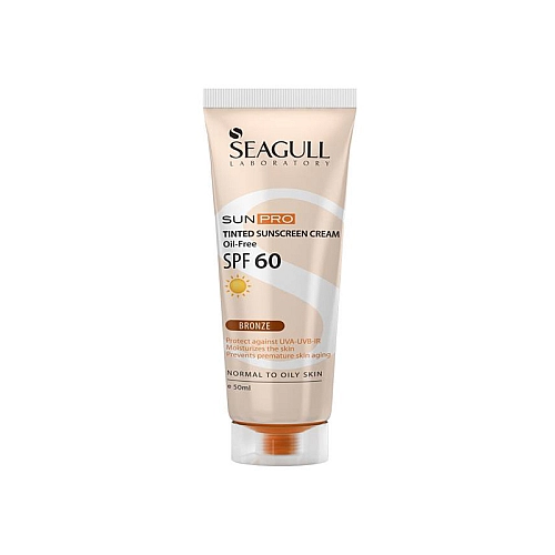کرم ضد آفتاب سی گل SPF60 فاقد چربی برنز کرم ضد آفتاب سی گل SPF60 فاقد چربی برنز