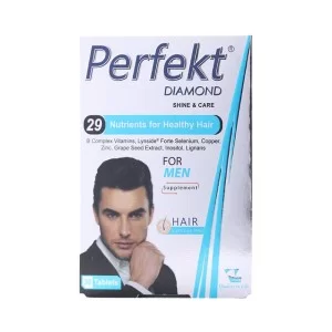 قرص پرفکت دایموند آقایان ویتان | مکمل ویژه برای جلوگیری از ریزش مو در مردان