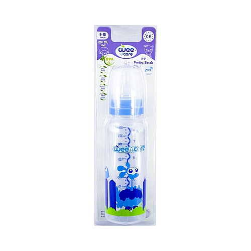 شیشه شیر 250میلی لیتر وی کر B326 شیشه شیر وی کر B326 مناسب 6 الی 18 ماه