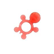 دندانگیر سیلیکونی وی کر طرح لاک پشت T402/1 | مناسب برای تسکین و ماساژ لثه کودکان بعد از ۳ ماهگی