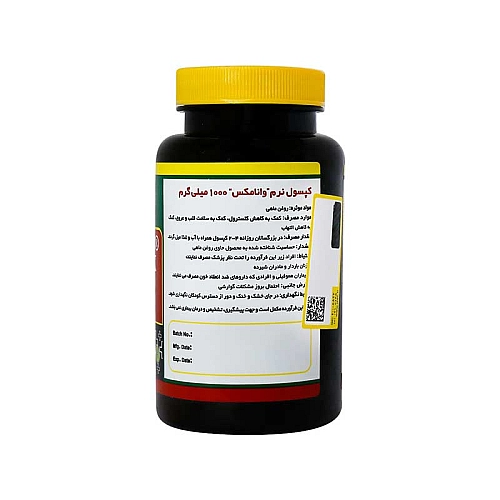 سافت ژل امگا 3 وانا مکس نورم لایف 60 عدد