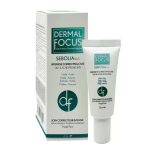 ژل سبولیا SOS درمال فوکوس 20 میلی | ژل ضد جوش مناسب پوست چرب 