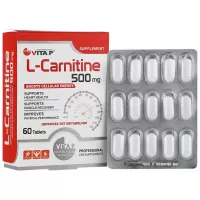 قرص ال کارنیتین ۵۰۰ ویتاپی 60 عدد | چربی سوز و افزایش انرژی