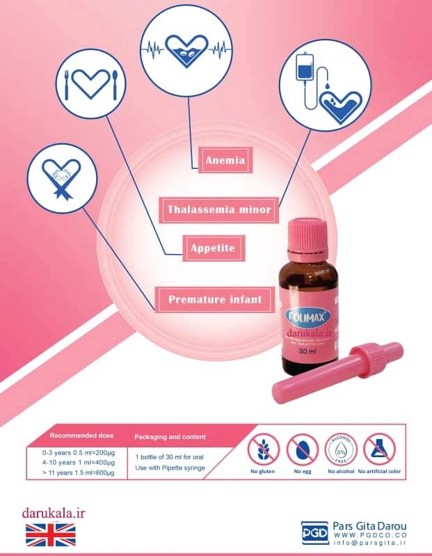 قطره اسید فولیک فولیمکس