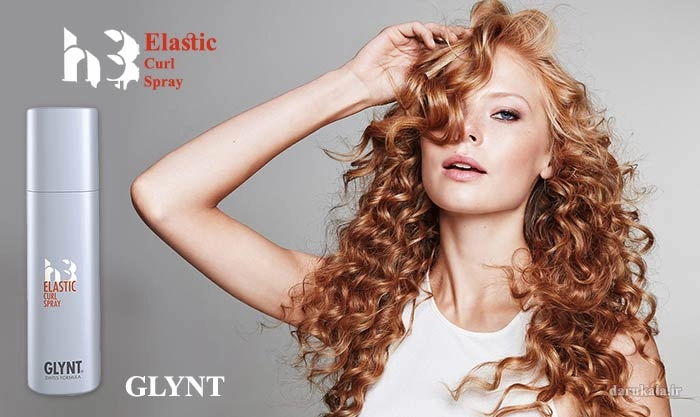 اسپری حالت دهنده موهای فر گلینت Elastic-Curl-Spray
