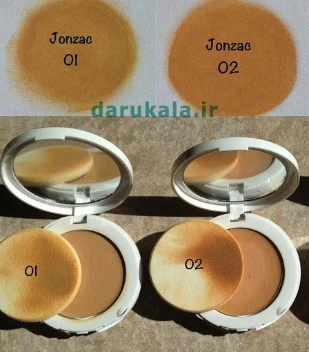 کرم پودر ضد آفتاب ژونزک مدل ب ب کامپکت