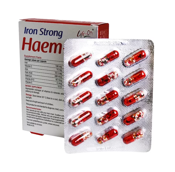 کپسول آهن هم لایف