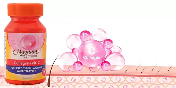 خرید کلاژن و ویتامین سی مگنوم
