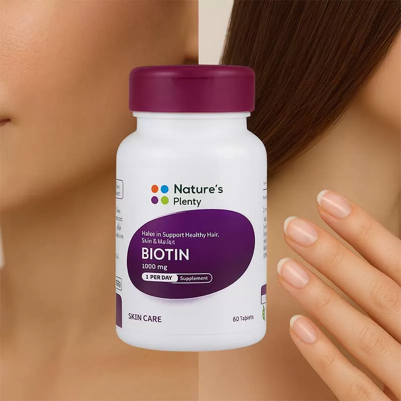 قرص بیوتین ۱۰۰۰ نیچرز پلنتی