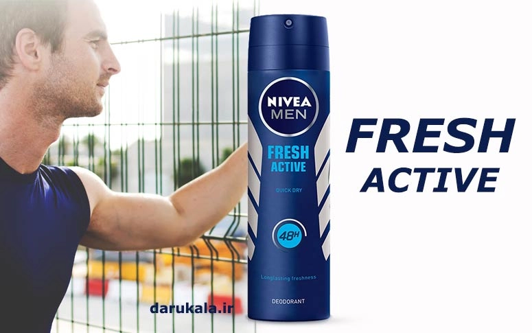 اسپری مردانه نیوا مدل fresh active