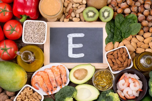 رژیم غذایی حاوی ویتامین ای