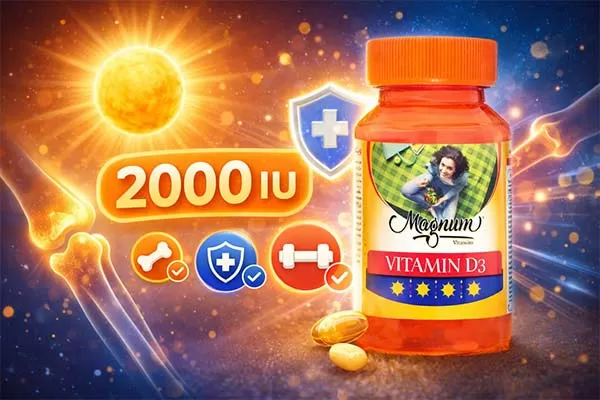 مکمل ویتامین د۳ مگنوم ویتامینز