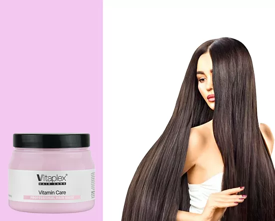 خرید ماسک موویتامینه  ویتاپلکس صورتی موهای خوشک