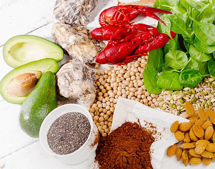 منابع غذایی حاوی روی یا زینک