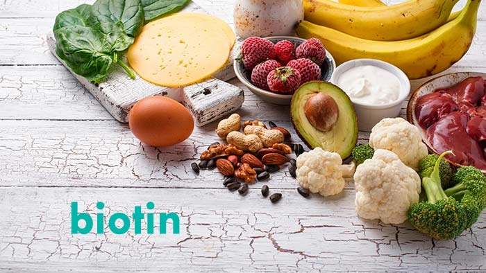 منابع غذایی حاوی بیوتین در داروخانه آنلاین داروکالا