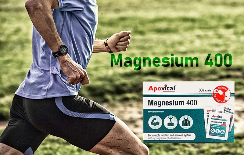 منیزیم 400 آپوویتال در داروخانه آنلاین داروکالا