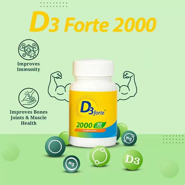 قیمت قرص ویتامین د۳ فورت آرین سلامت سینا