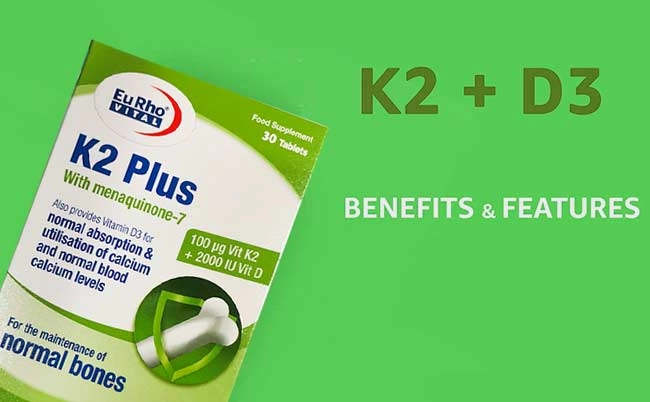 قرص K2 پلاس یوروویتال