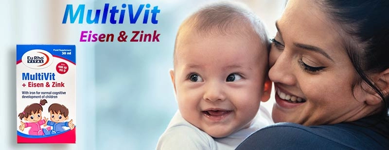 قطره مولتی ویت آیزن زینک یوروویتال
