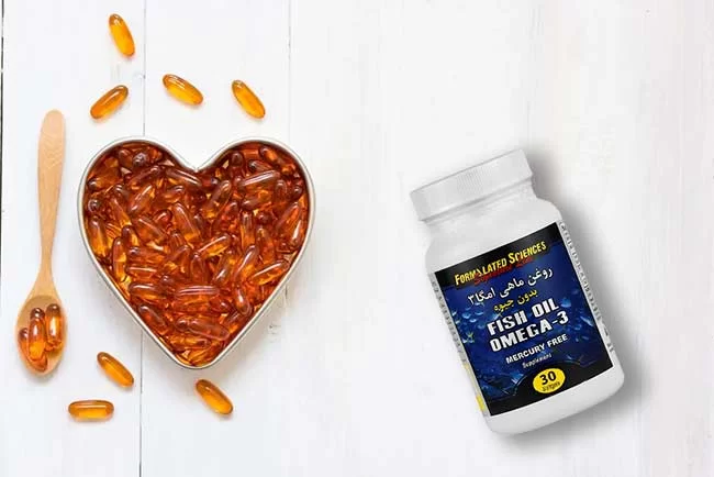 کپسول روغن ماهی امگا3 بدون جیوه فرمولیتد ساینسز