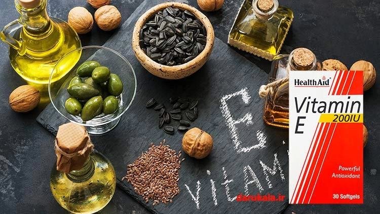 سافت ژل ویتامین ای ۲۰۰ هلث اید