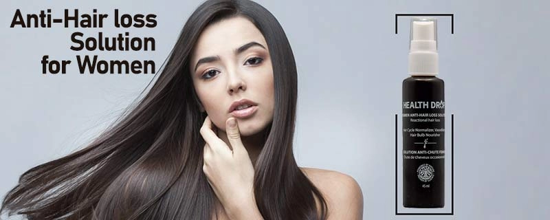 محلول ضد ریزش موی زنانه هلس دراپ 