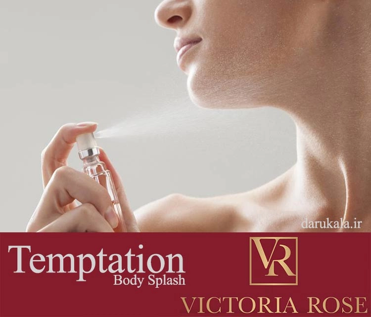 اسپری بادی اسپلش تیمپتیشن ویکتوریا رز victoria rose