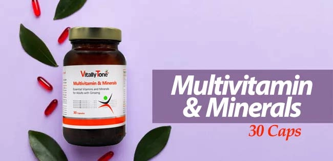 خرید مولتی ویتامین ویتالی تون بسته 30 عددی
