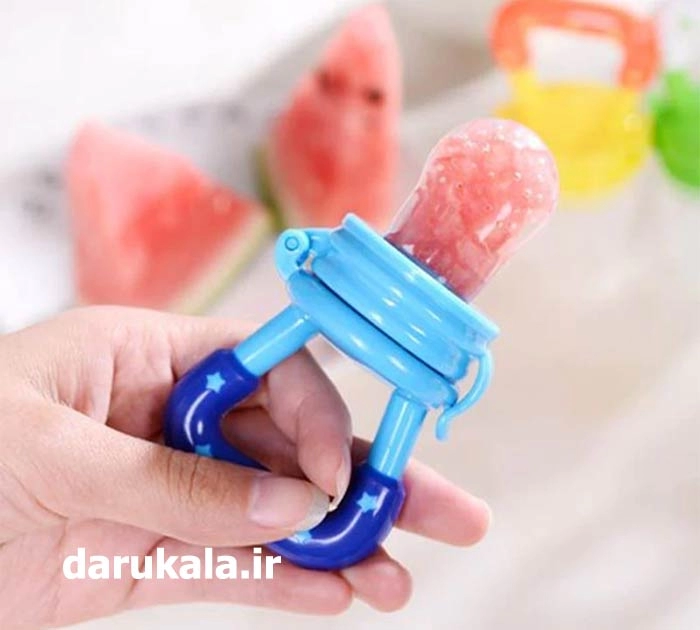 نحوه استفاده از پستانک غذا خوری کودک