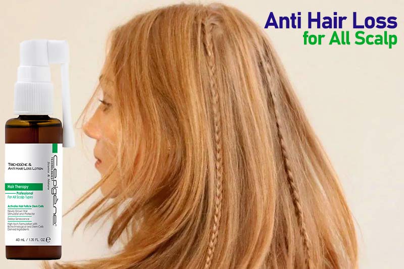 لوسیون ضد ریزش سپیژن مناسب انواع مو