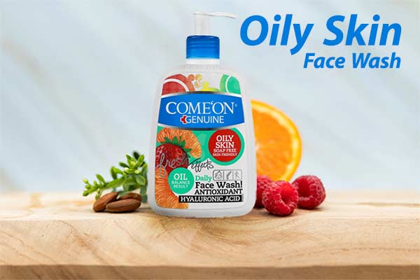 فیس واش صورت پوست چرب کامان