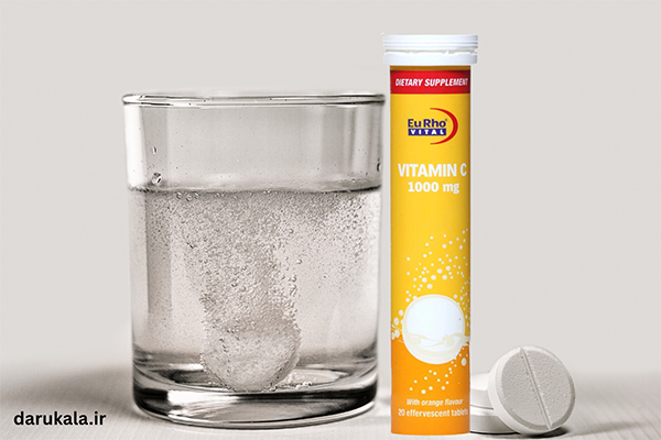قیمت قرص جوشان ویتامین سی 1000 یورو ویتال