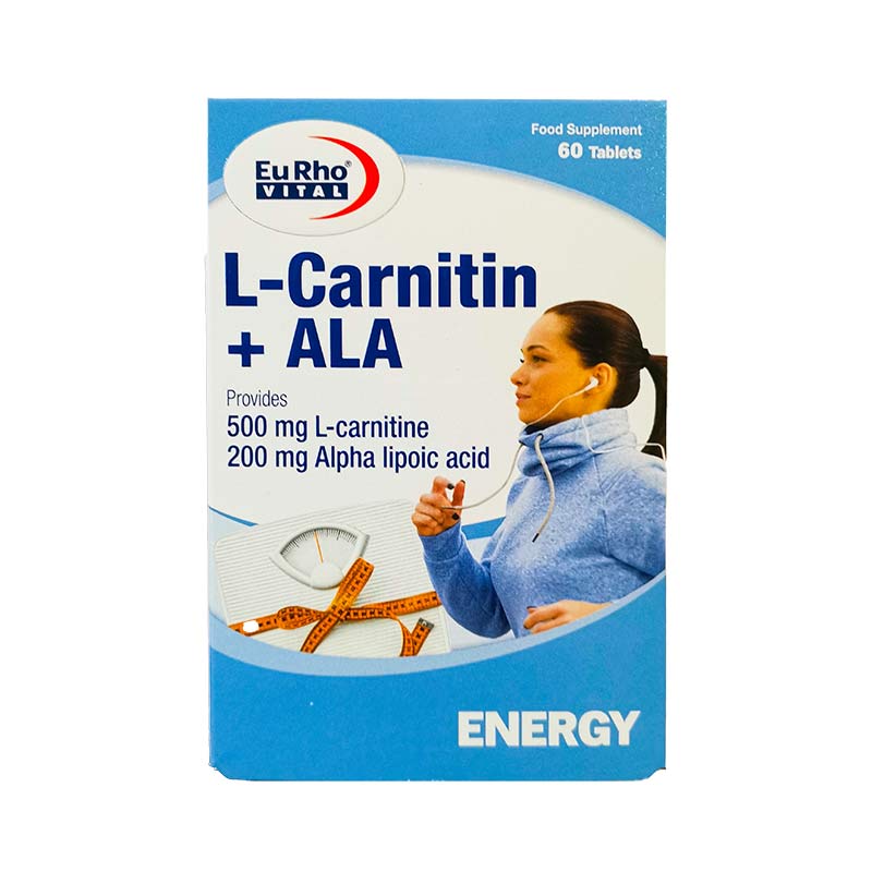 قرص l-carnitine چیست قیمت و خرید ال کارنیتین و آ ال آ یوروویتال Carnitin + ALA