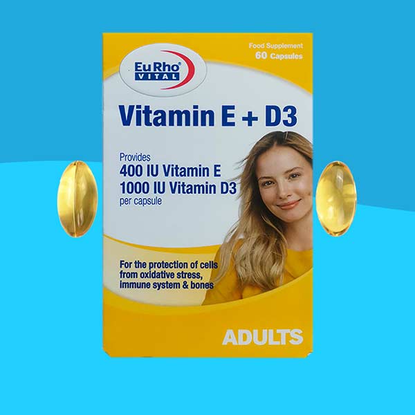 ویتامین ای + د3 یوروویتال