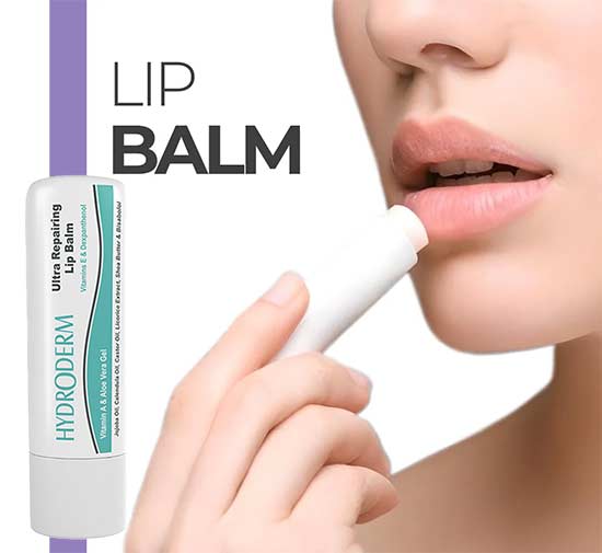 خرید بالم لب هیدرودرم سبز ترمیم کننده لب