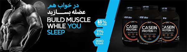 پروتئین کازئین 908 گرمی کیو ان تی